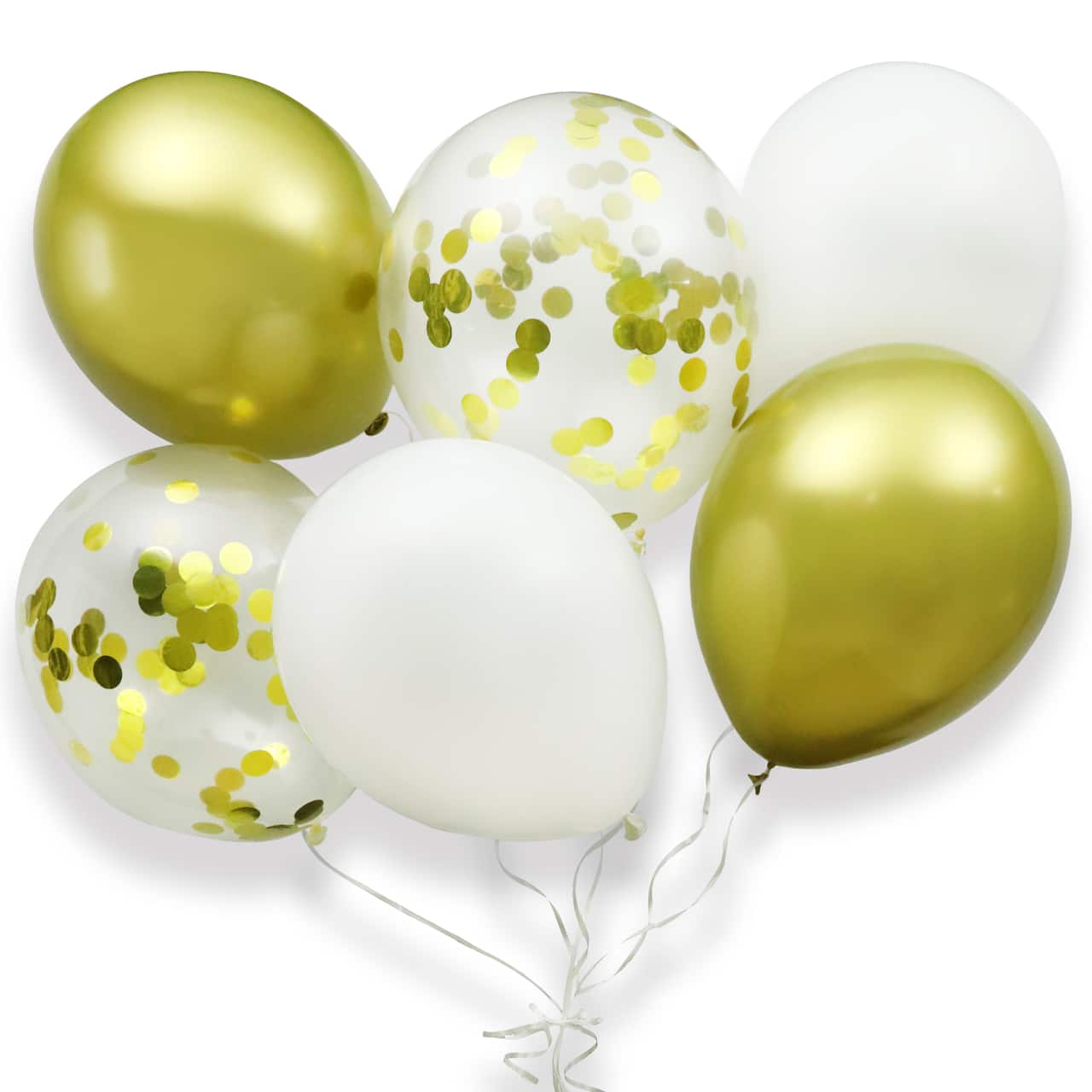 Gold Balloon Bouquet Kit by Celebrate It&#x2122;
